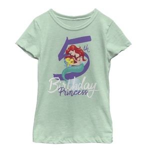 🎉New🎉 Little Mermaid 5th birthday shirt